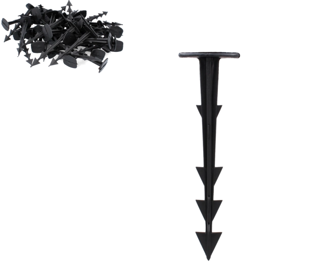 Set od 50 klinova za učvršćivanje agrotekstila 12,5 cm