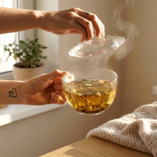 Zadržavanje temperature i arome zahvaljujući staklenom poklopcu