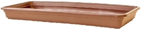Podložna posuda za balkonsku žardinjeru Lobelia 60 cm terakota