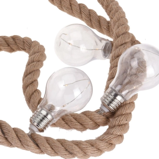 Toplo svjetlo 30 LED u 10 prozirnih žarulja