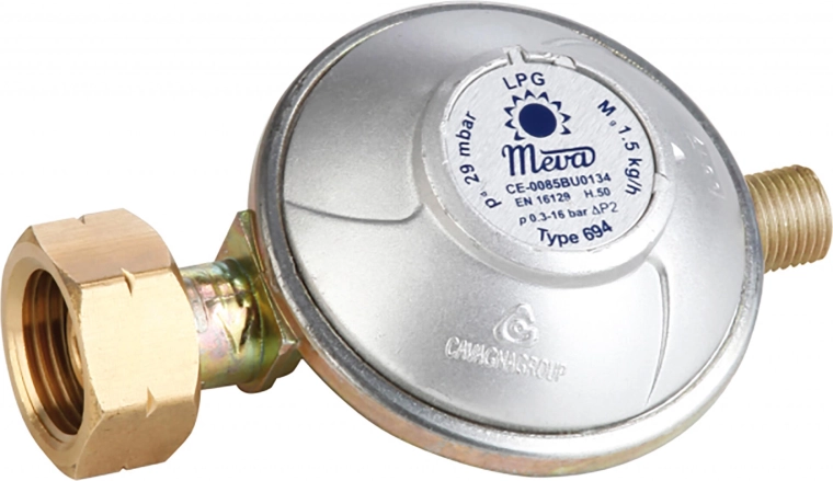 Regulator tlaka plina 50 mbar G 1/4"L za PB boce