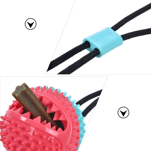 Loptica za poslastice za sporije hranjenje