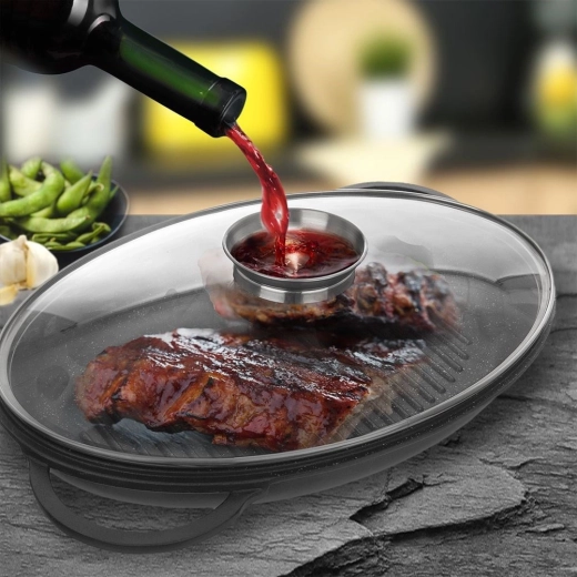 Poklopac s dozatorom za vino i temeljac