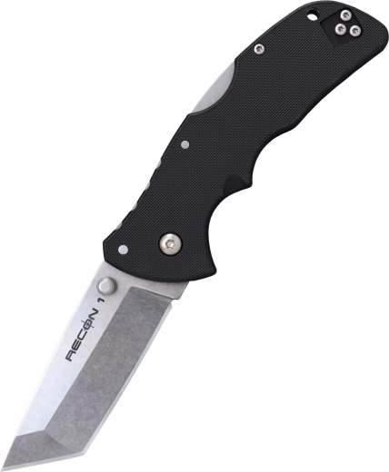 Cold Steel Mini Recon 1 Tanto sklopivi džepni nož 7,3 cm, crni, Griv-Ex