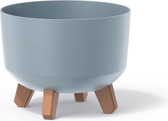 Lončanica Gracia Standard 20 cm – svjetlosiva plastična tegla za cvijeće