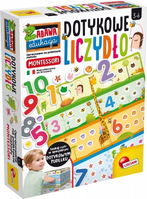 Montessori taktilno brojalo