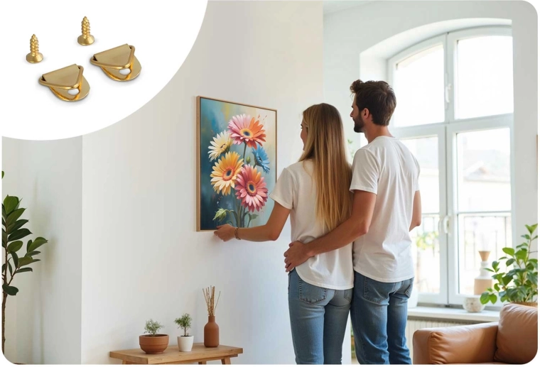 Objesite u trenu – set kuka uključen