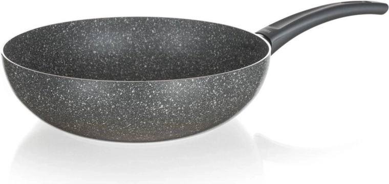 Wok tava 28 cm GRANITE s neprianjajućom površinom, za indukciju