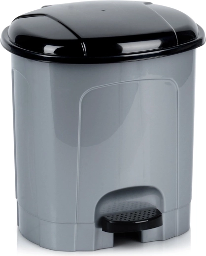 Plastična kanta za otpad s pedalom 5,5 l siva