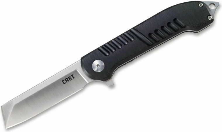 CRKT Razel GT crni sklopivi nož s asistiranim otvaranjem i razbijačem stakla
