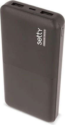 Setty power banka 10000 mAh crna