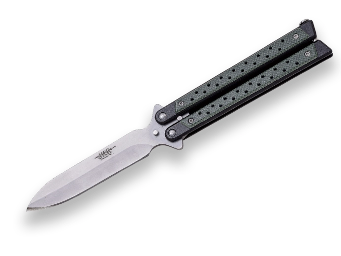Joker Butterfly sklopivi nož balisong 10,5 cm, sintetička drška