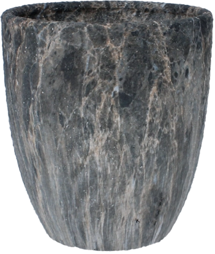 Keramička dekorativna tegla s mramornim efektom 20,5 × 20,5 × 23 cm
