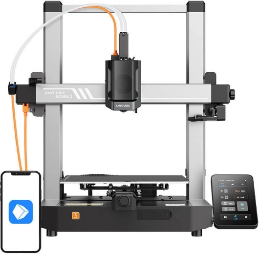 Anycubic Kobra 3 Combo 3D pisač s višebojnim ispisom