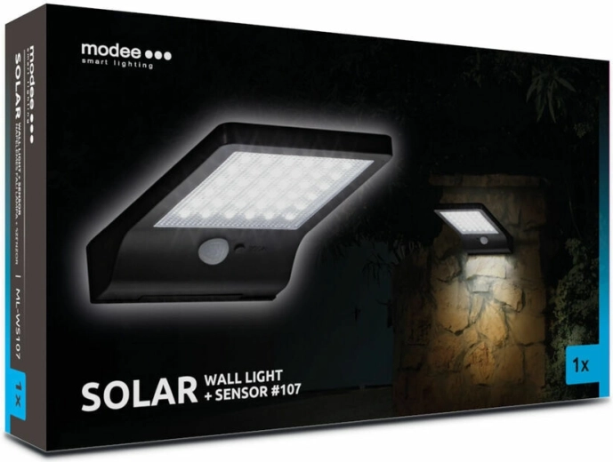 Zidna solarna lampa MODEE Smart Lighting 107 s senzorom pokreta