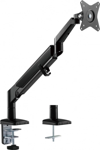 Ergonomski držač monitora s plinskom oprugom crni