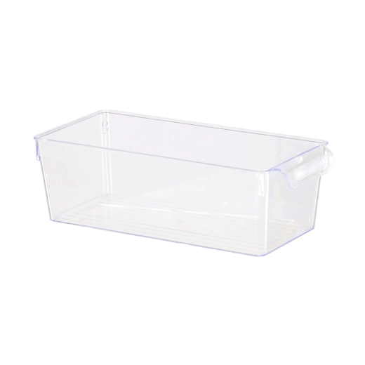 Prozirni organizator za hladnjak s ručkom 15 × 32,5 × 10,5 cm