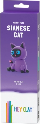 Masa za modeliranje Hey Clay figurica Sijamska mačka