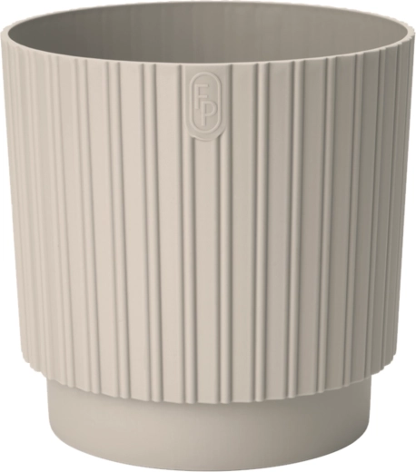 Saksija MIKA Cyli Petit ECO Recycled 18 cm badem