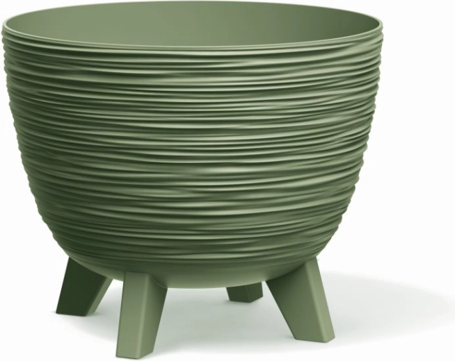 Lončanica Furu Square 39,5 × 39,5 × 75,5 cm, zemljano zelena