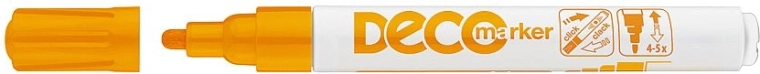 Lakirani marker ICO Deco narančasti