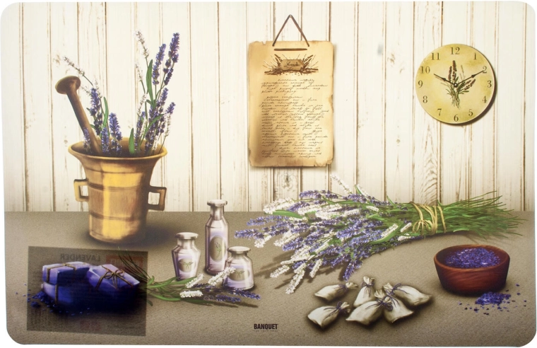 Plastični podmetač LAVENDER 43 × 28 cm