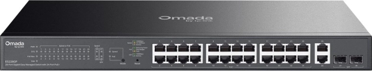 Omada jednostavno upravljani gigabitni switch s 28 portova PoE+
