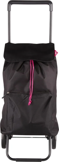 Argo New kolica za kupovinu s torbom na kotačima 42 l, nosivost 30 kg, crna