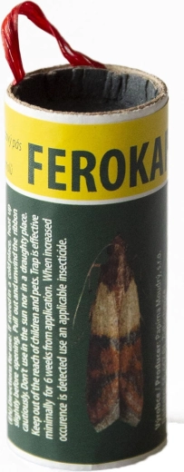 Ljepljiva feromonska zamka za skladišne moljce i muhe FEROKAP