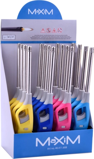 Punivi plamenik upaljač MAXIM 26,5 cm – mix boja