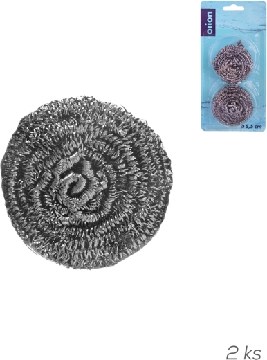 Metalna žičana spužvica 6,5 cm (2 kom)