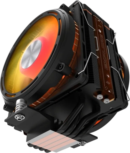 Snažan odvod topline s 4× heatpipe