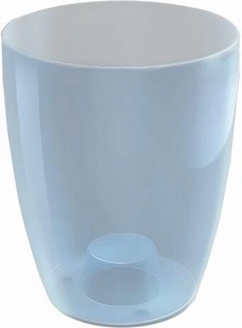 Plastična tegla/omot za orhideje COUBI 13 × 16 cm 1,4 l prozirna