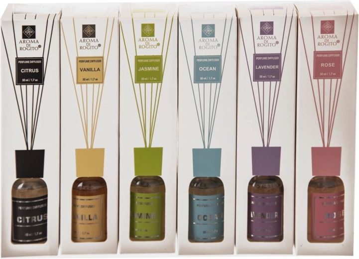 Aroma difuzor sa štapićima 50 ml – mix 6 varijanti