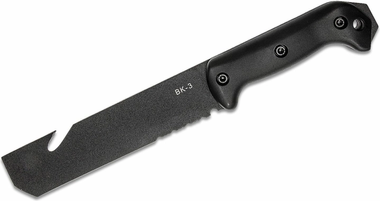 KA-BAR Becker Tac Tool taktički nož 17,5 cm, crni, Zytel, futrola