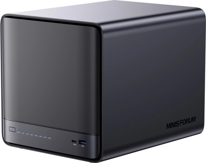 Minisforum NAS N5 mini PC s AMD Ryzen 7, 16 GB RAM i 128 GB sistemskim SSD-om
