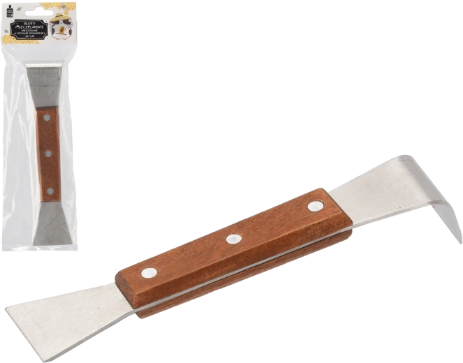 Pčelarski dlijeto od nehrđajućeg čelika s drvenom drškom 20 cm