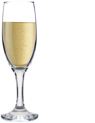 Klasična flute čaša za savršeno perlanje
