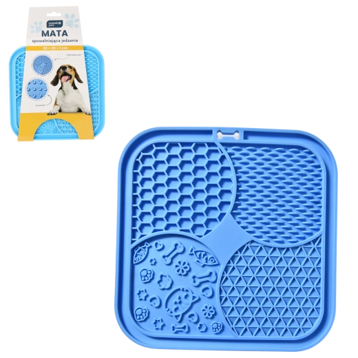 Lizična podloga za pse i mačke 20 × 20 cm plava
