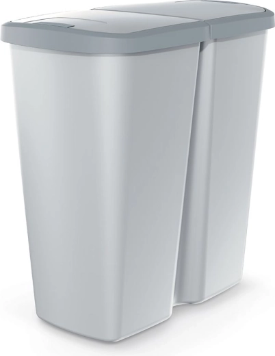Kanta za otpad Prosperplast Compacta Duo 45 l za razdvajanje otpada