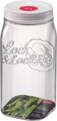 Posuda za hranu LOCKnLOCK Square 1 l s navojnim poklopcem