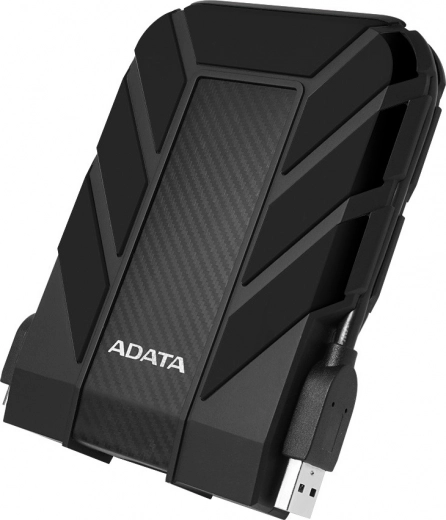 Izdržljiv vanjski disk ADATA 2 TB, 2,5", USB 3.1, crni