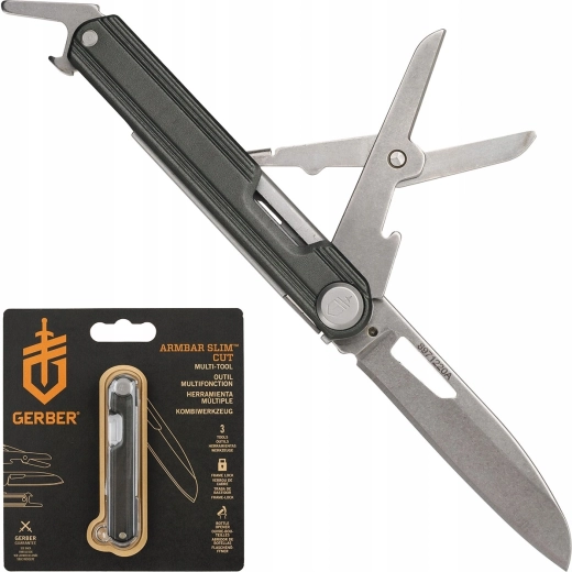 Gerber Armbar Slim Cut Onyx – kompaktni višenamjenski EDC nož