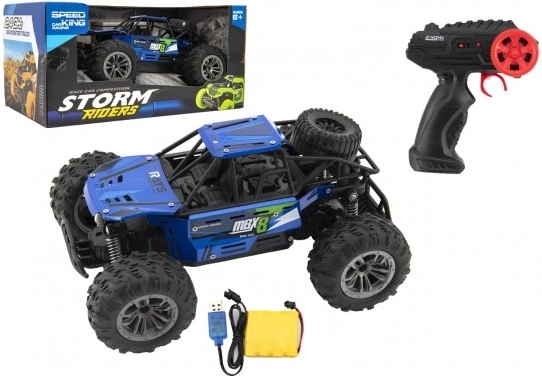 Daljinski upravljani terenski Buggy plavi