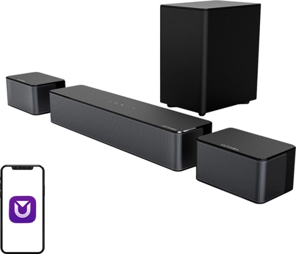 Ultimea Poseidon D50 5.1 soundbar sa subwooferom i stražnjim zvučnicima