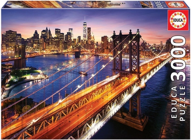EDUCA Puzzle Sumrak na Manhattanu 3000 komada