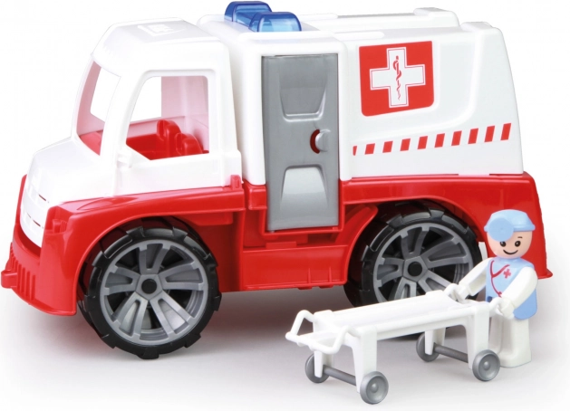 Sanitetsko vozilo LENA TRUXX s figuricom i nosilima 29 cm