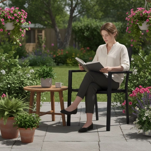 Udobnost zahvaljujući širokom sjedalu i naslonima za ruke