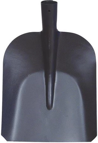 Lopata 23 cm bez drške, crna