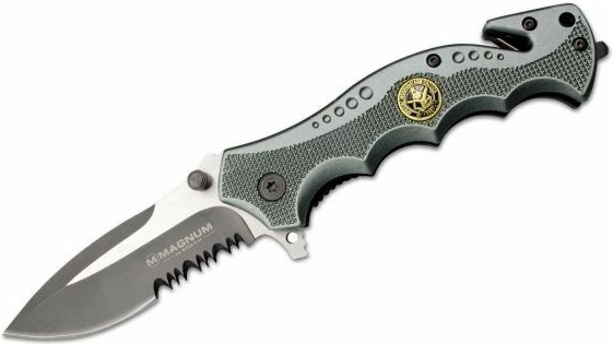 Magnum SWAT Res-Q spasilački nož 8,5 cm, sivi, aluminij